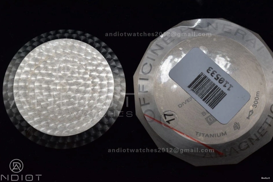 PAM389 V2 1:1 O VSF Strap Rubber on Best Black Edition Clone Super P.9000 0226